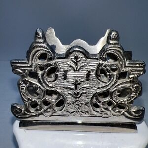 Bombay Vintage Victorian Letter Holder Business Card Napkin Holder India‎